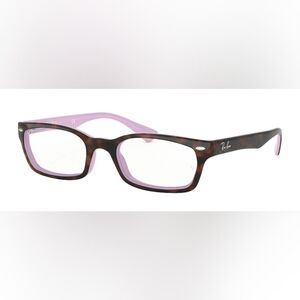 Ray-Ban Authentic Eyeglasses RB 5150 5240 48 [] 19 135 MM Violet Havana Tortoise